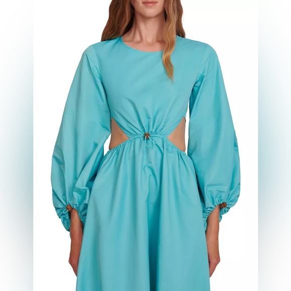 Staud Ivy Cut-Out Maxi Dress - Picture 2 of 16